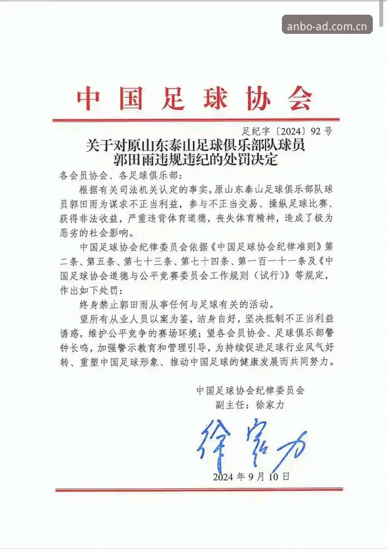 中国足协第三批禁足名单最新动态：65人遭重罚，终身禁足与五年禁赛名单全解析